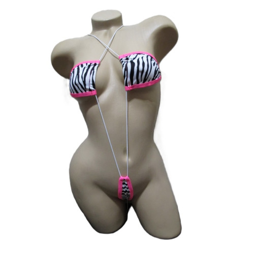Sexy Zebra Maya Slingshot