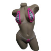 Sexy Zebra Teardrop Sling Bikini