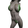 Neon Green Teardrop Slingshot Exotic Dancewear